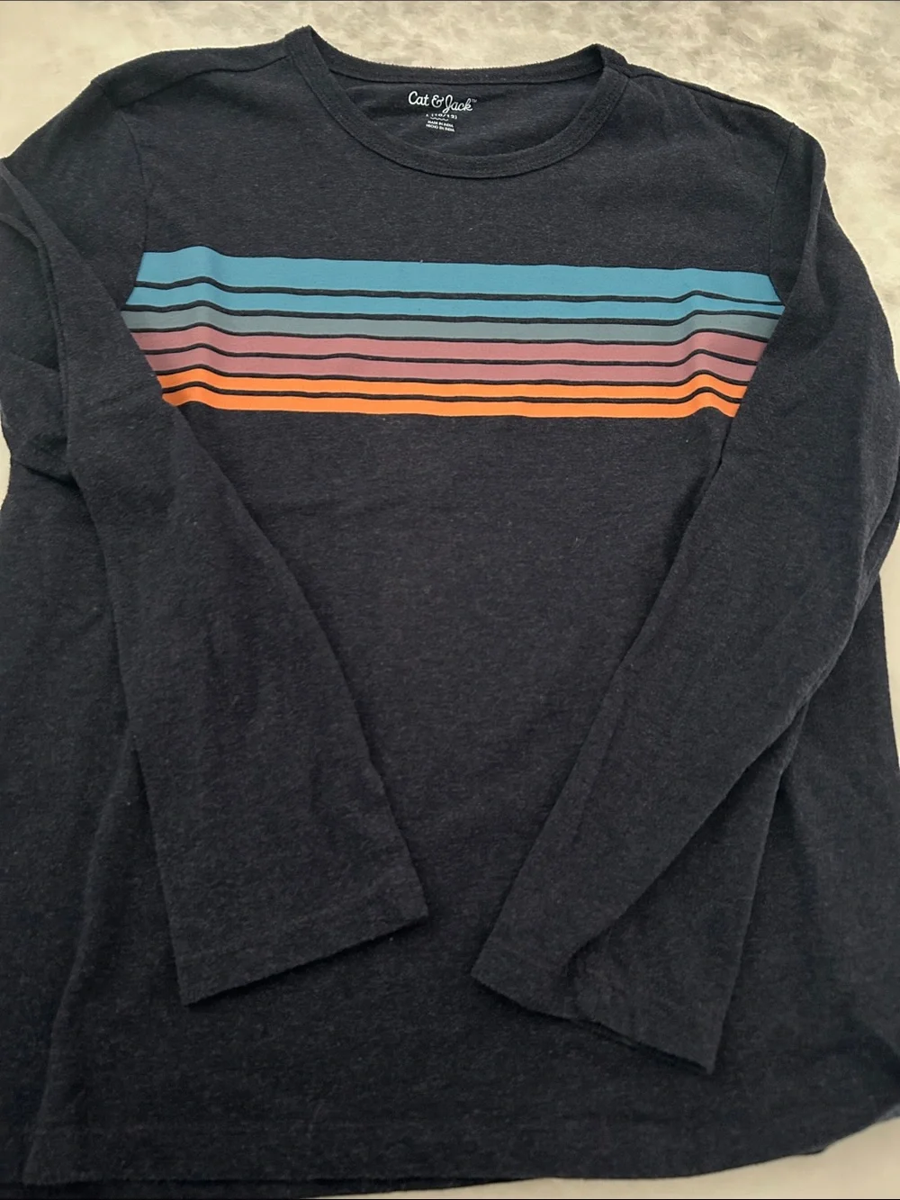 Kids Long Sleeve Graphic Space T-Shirt bundle